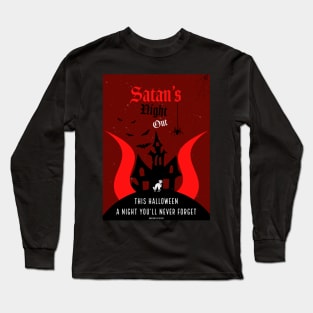 Satan's Night Out Concert Poster 1 Long Sleeve T-Shirt